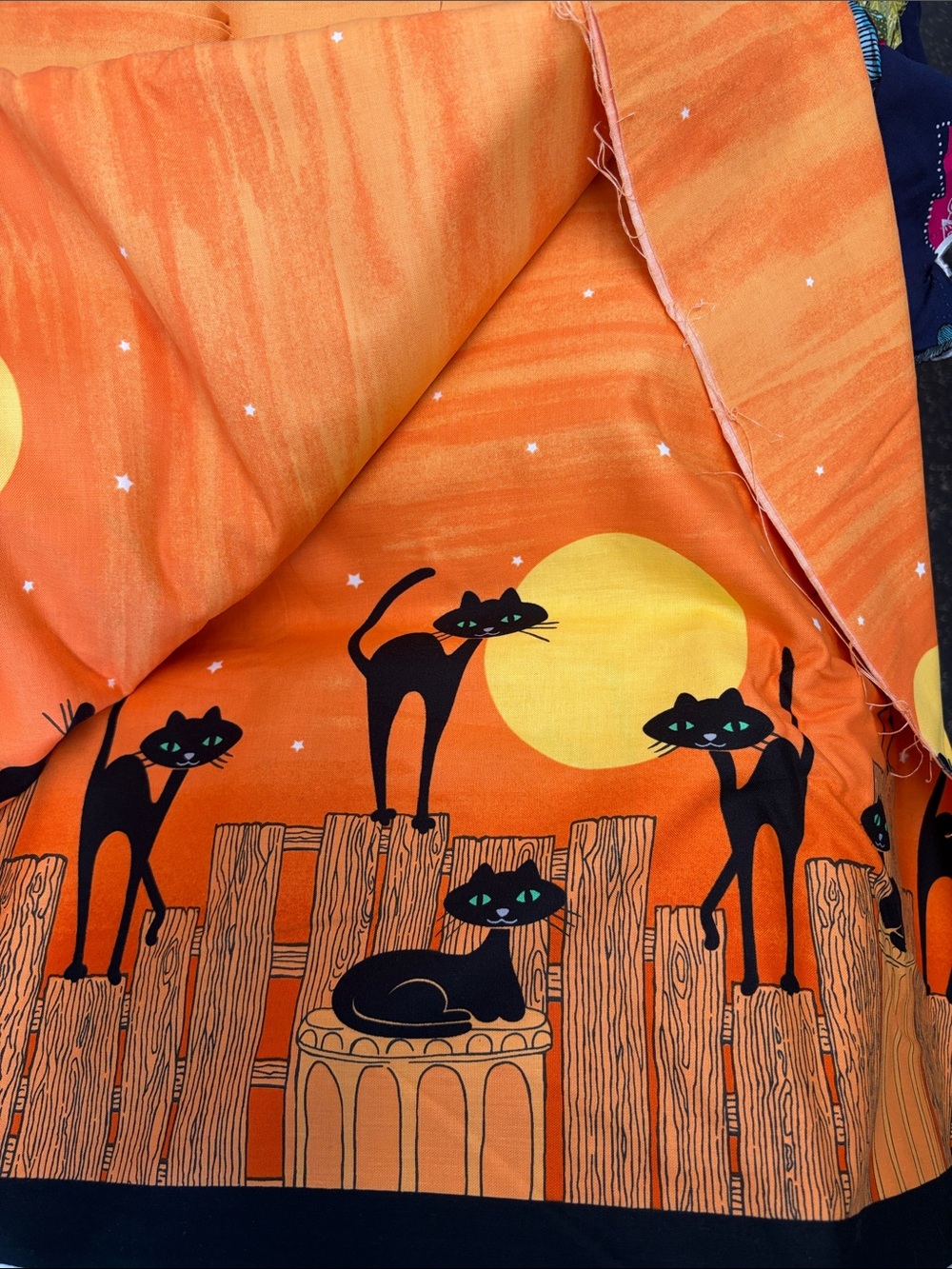 Michael Miller “stray cat strut” fabric